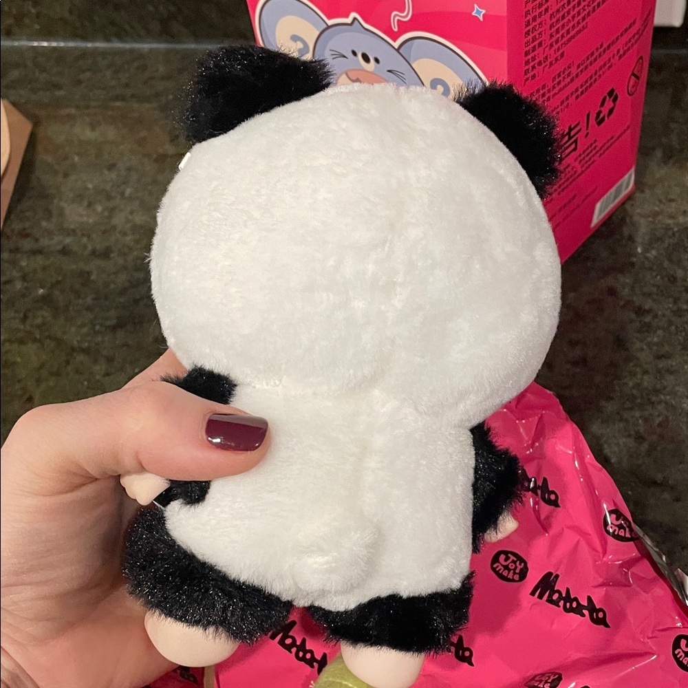 Baby Three Matata Chaos Campus Panda Plush Toy Change My Eyes - Picture 3 of 11